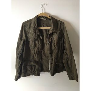 Olive green jacket